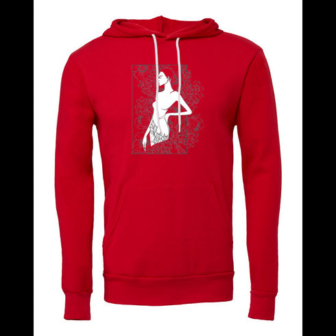 Black and white Bella canvas hoodie 3719